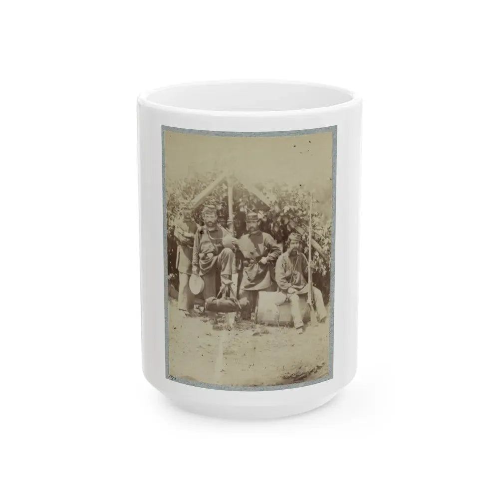 2d Rhode Island Infantry 035 (U.S. Civil War) White Coffee Mug 15oz - Go Mug Yourself