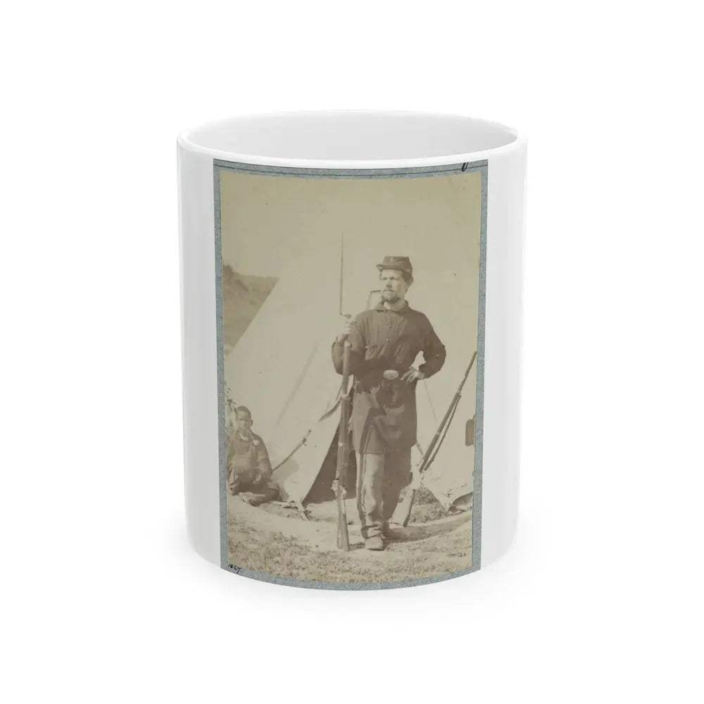2d Rhode Island Infantry 036 (U.S. Civil War) White Coffee Mug 11oz - Go Mug Yourself