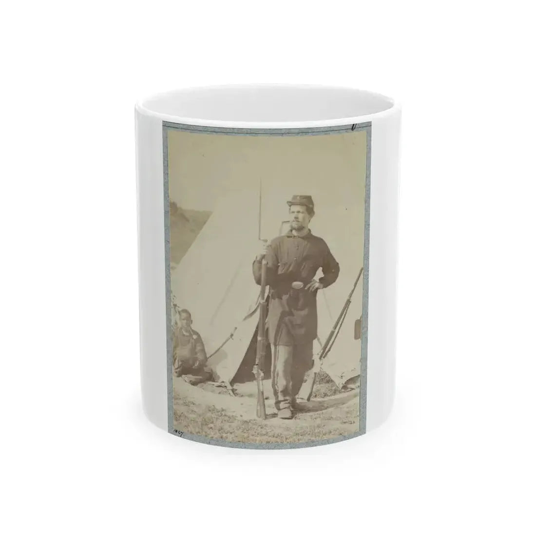 2d Rhode Island Infantry 036 (U.S. Civil War) White Coffee Mug 11oz - Go Mug Yourself