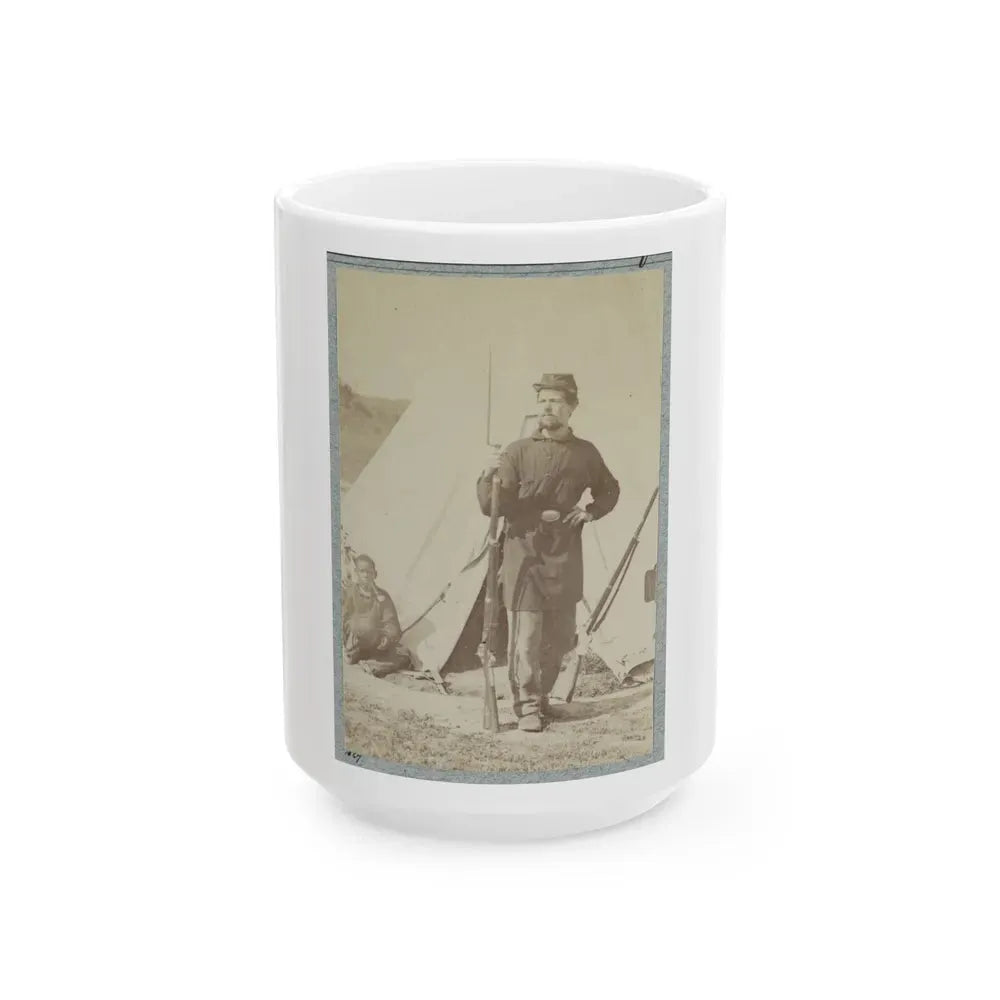 2d Rhode Island Infantry 036 (U.S. Civil War) White Coffee Mug 15oz - Go Mug Yourself