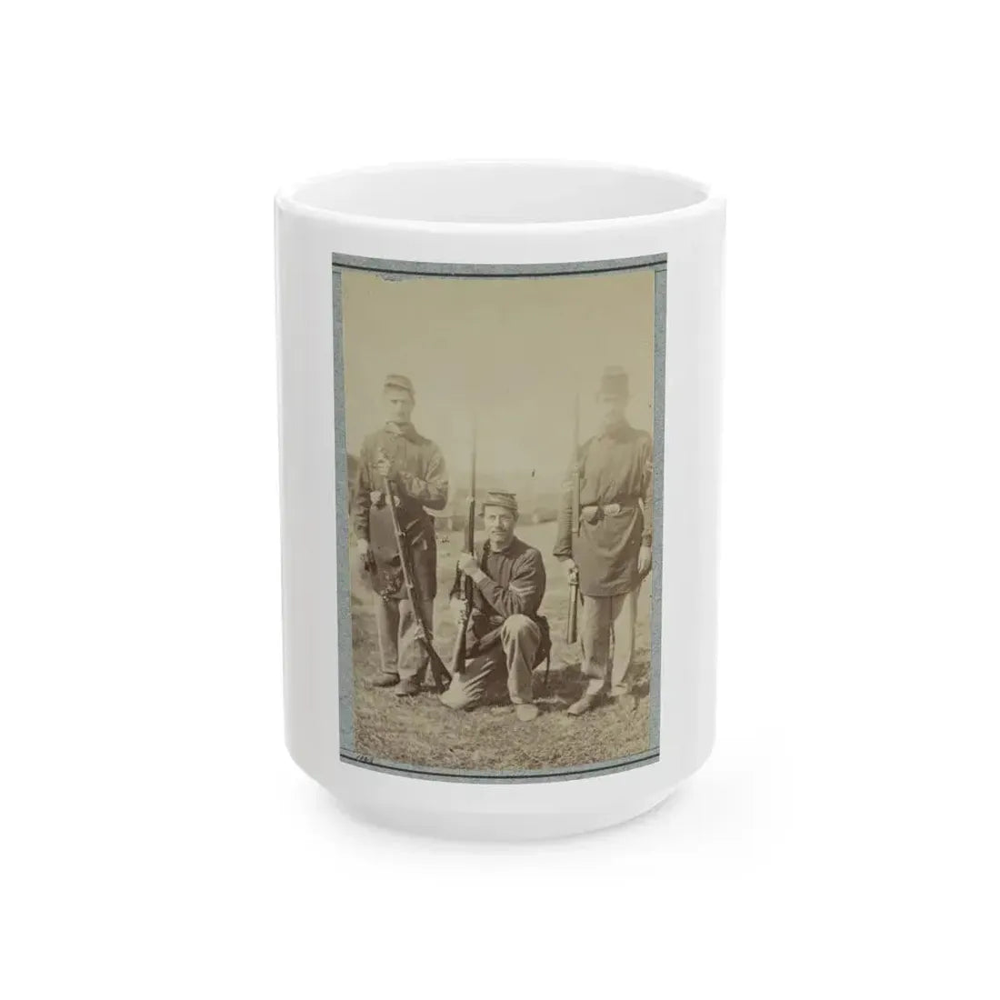 2d Rhode Island Infantry 037 (U.S. Civil War) White Coffee Mug 15oz - Go Mug Yourself