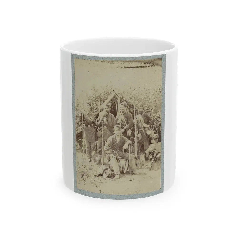 2d Rhode Island Infantry 038 (U.S. Civil War) White Coffee Mug 11oz - Go Mug Yourself