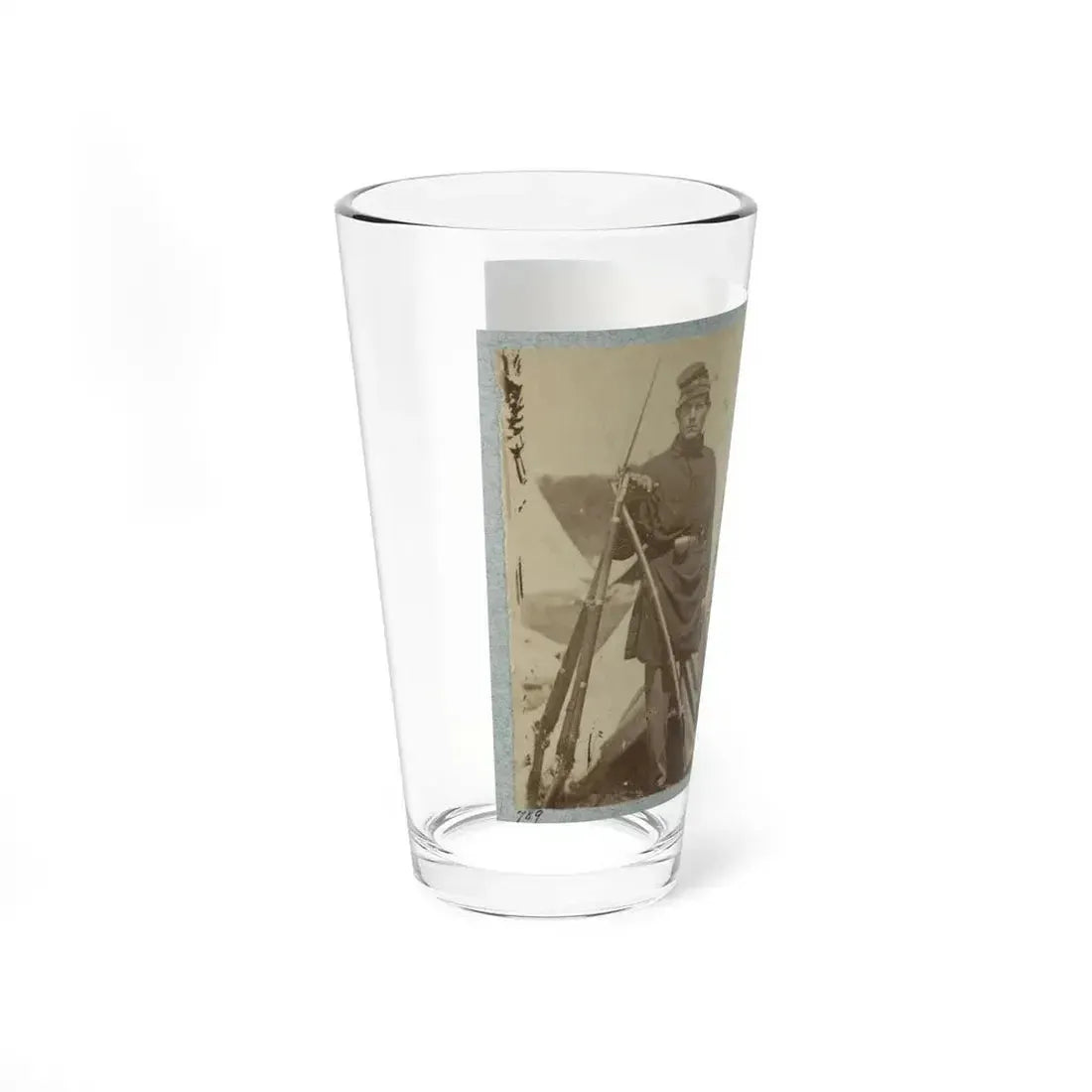 2d Rhode Island Infantry (U.S. Civil War) Pint Glass 16oz - Go Mug Yourself