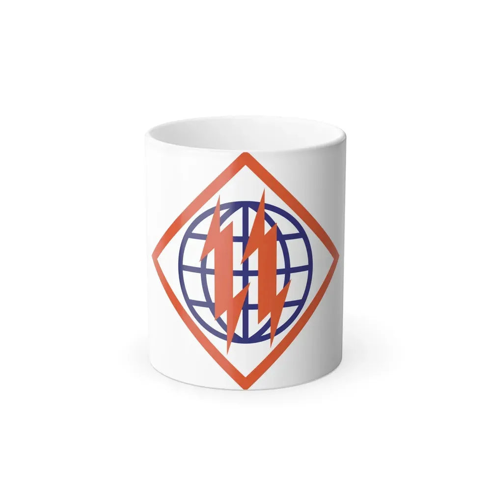 2d Signal Brigade (U.S. Army) Color Changing Coffee Mug 11oz - Go Mug Yourself