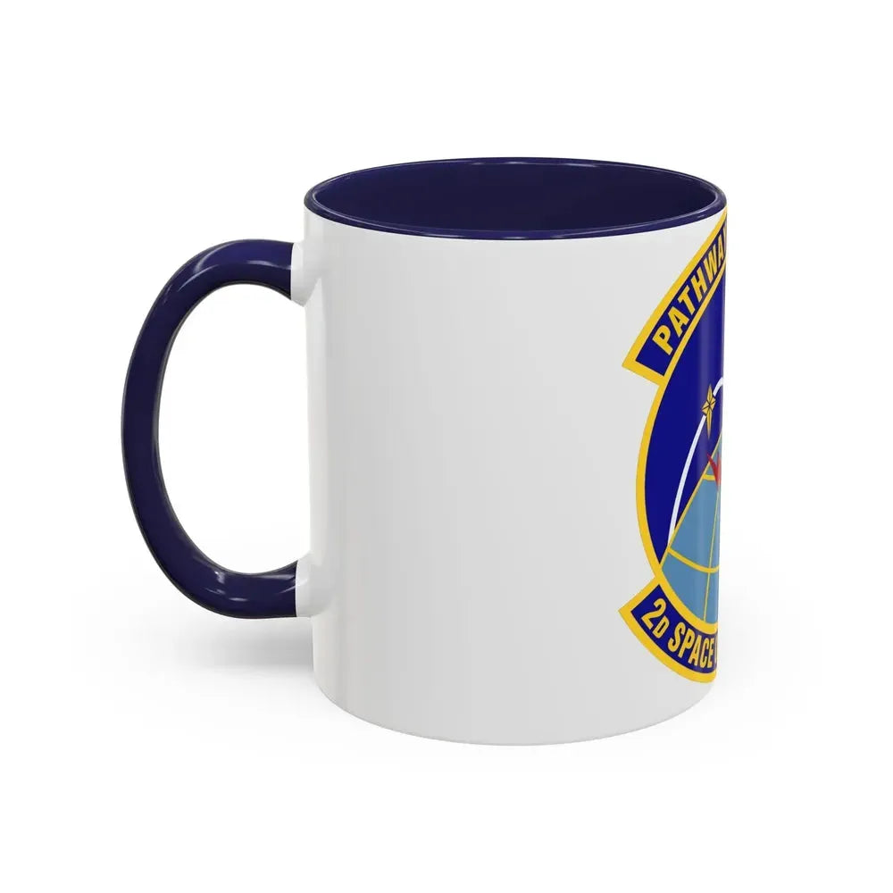 2d Space Operations Squadron (U.S. Air Force) Accent Coffee Mug - Go Mug Yourself