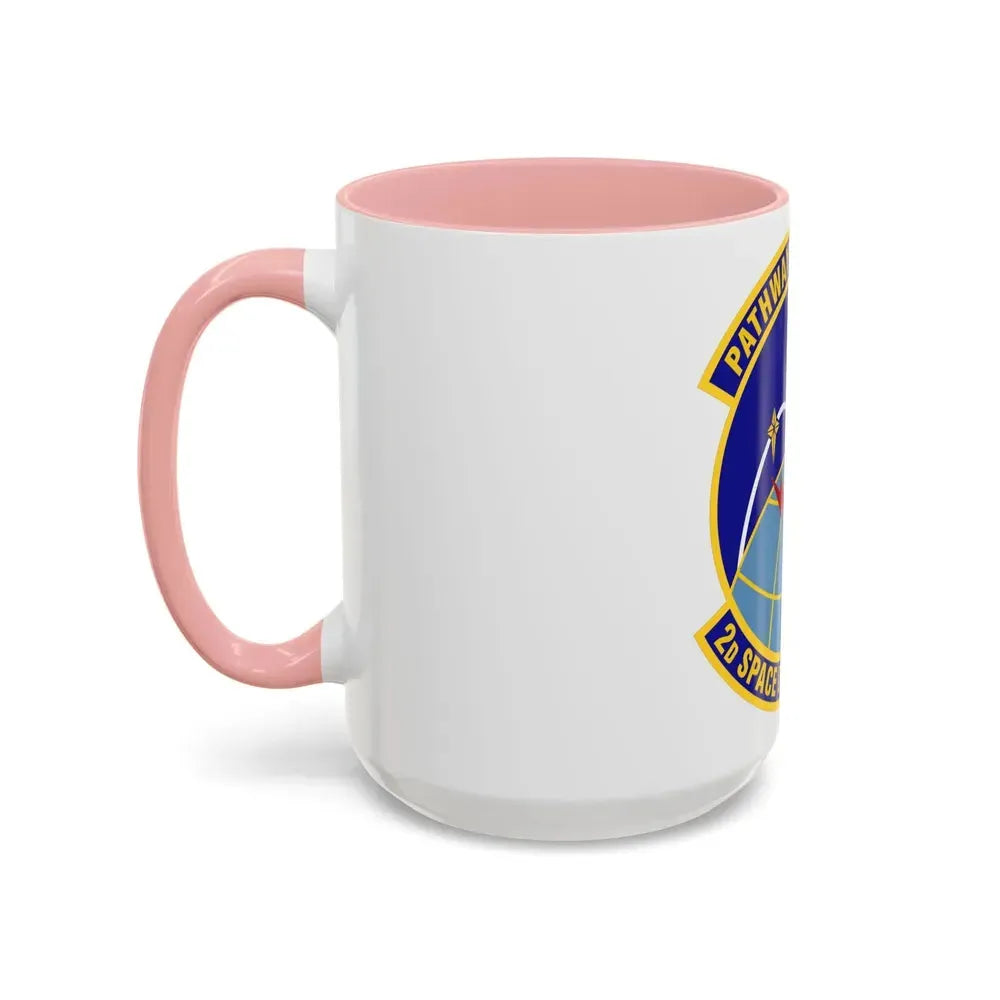 2d Space Operations Squadron (U.S. Air Force) Accent Coffee Mug - Go Mug Yourself