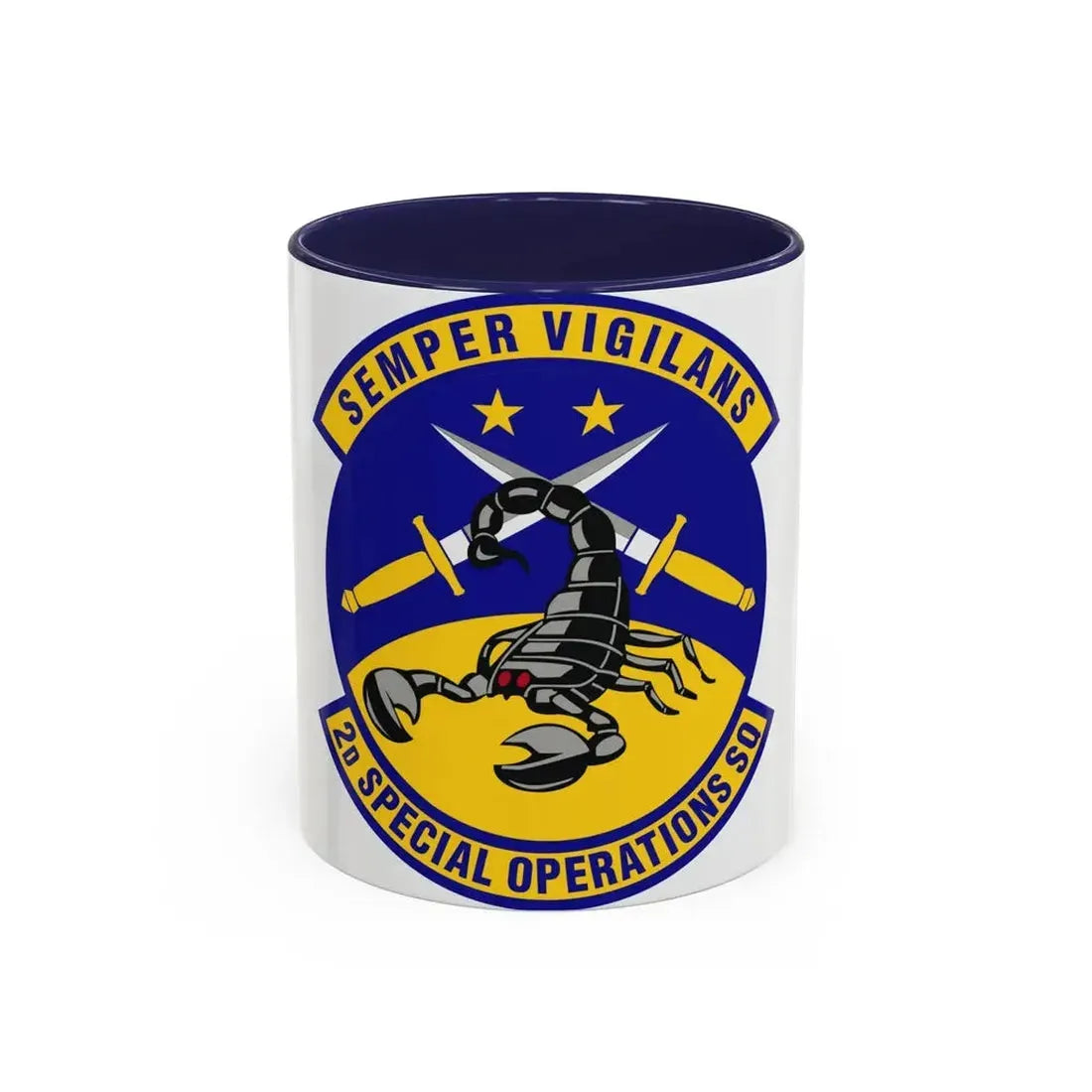 2d Special Operations Squadron (U.S. Air Force) Accent Coffee Mug - Go Mug Yourself
