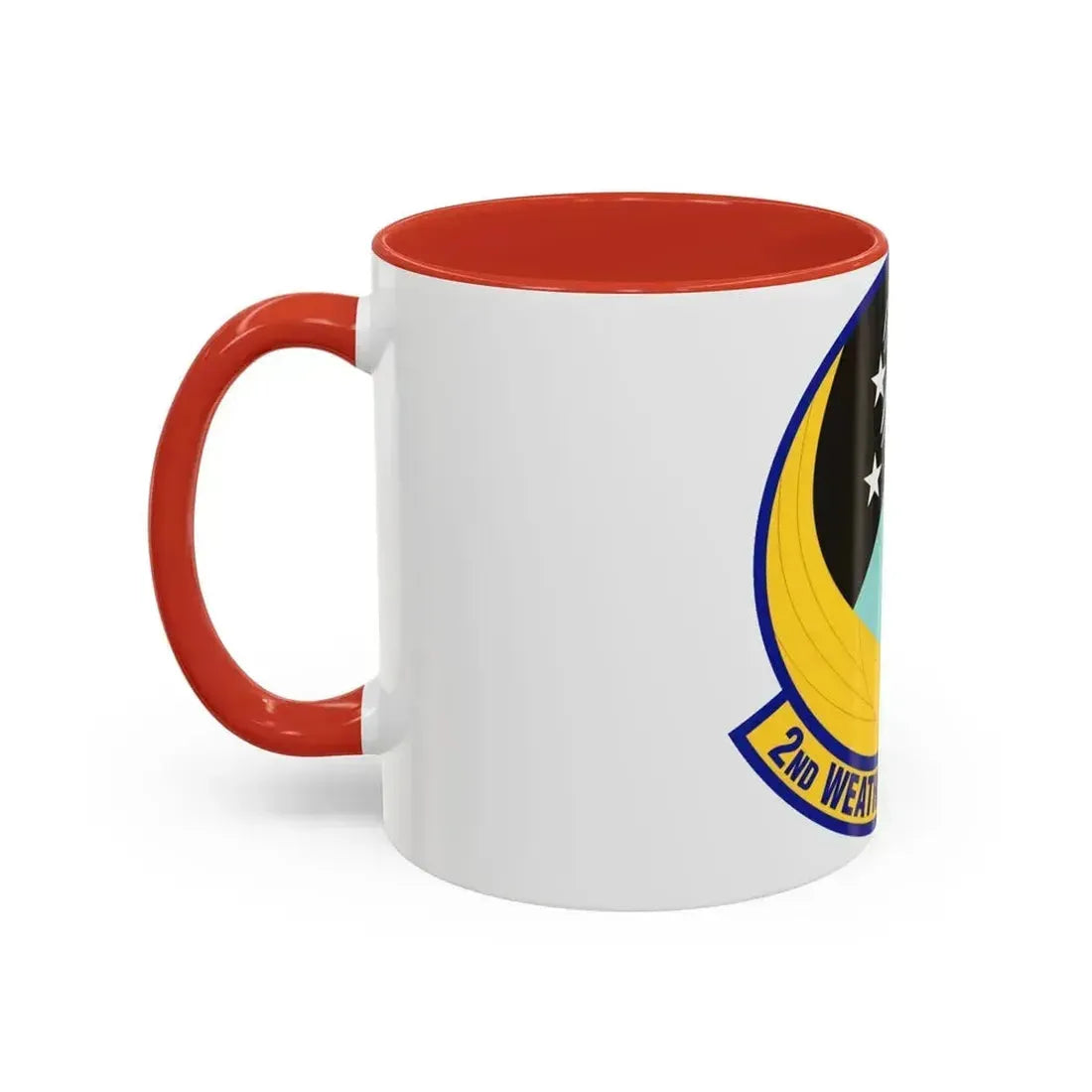 2d Weather Squadron (U.S. Air Force) Accent Coffee Mug - Go Mug Yourself
