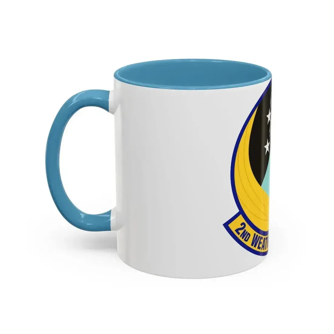 2d Weather Squadron (U.S. Air Force) Accent Coffee Mug - Go Mug Yourself