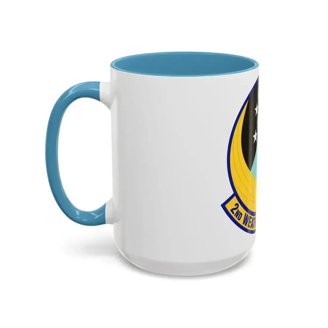 2d Weather Squadron (U.S. Air Force) Accent Coffee Mug - Go Mug Yourself