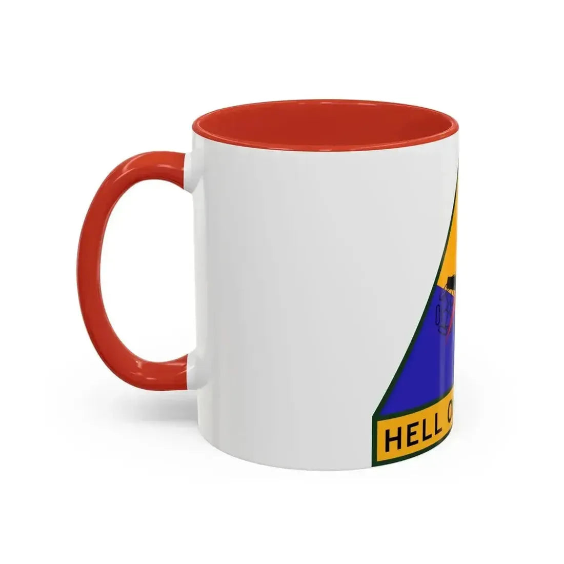 2nd Armored Division (U.S. Army) Accent Coffee Mug - Go Mug Yourself