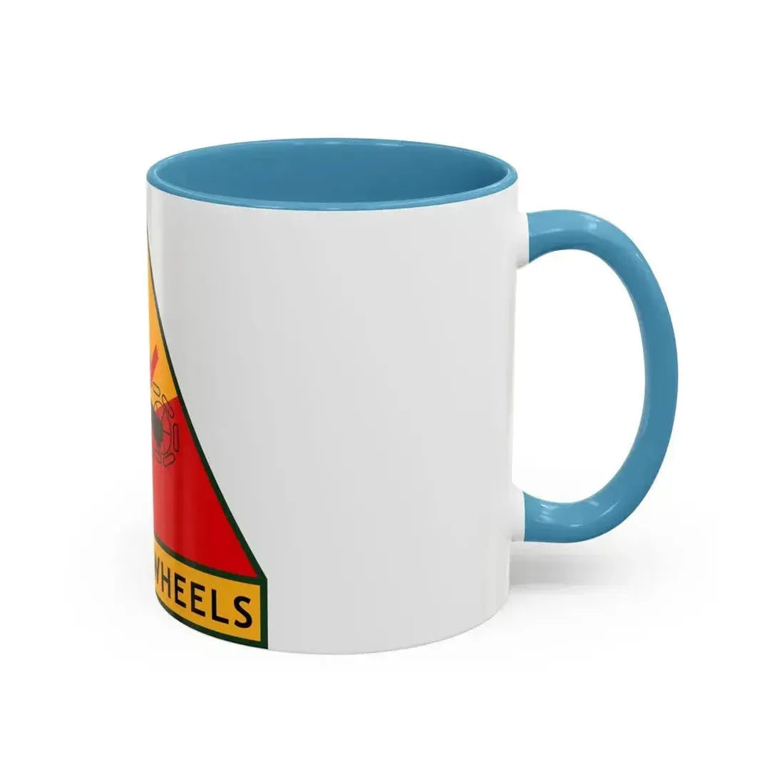 2nd Armored Division (U.S. Army) Accent Coffee Mug - Go Mug Yourself