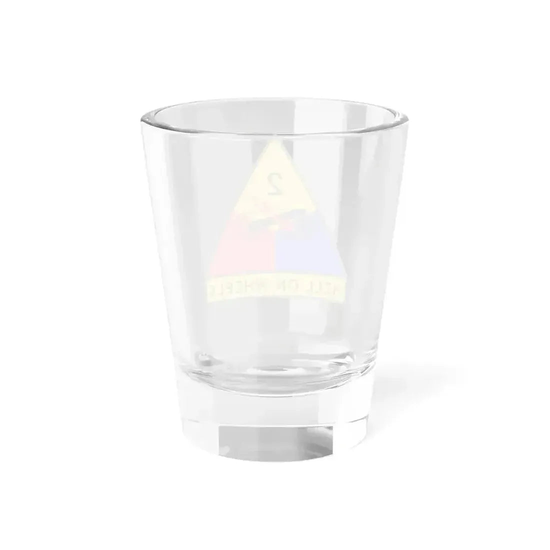 2nd Armored Division (U.S. Army) Shot Glass 1.5oz - Go Mug Yourself