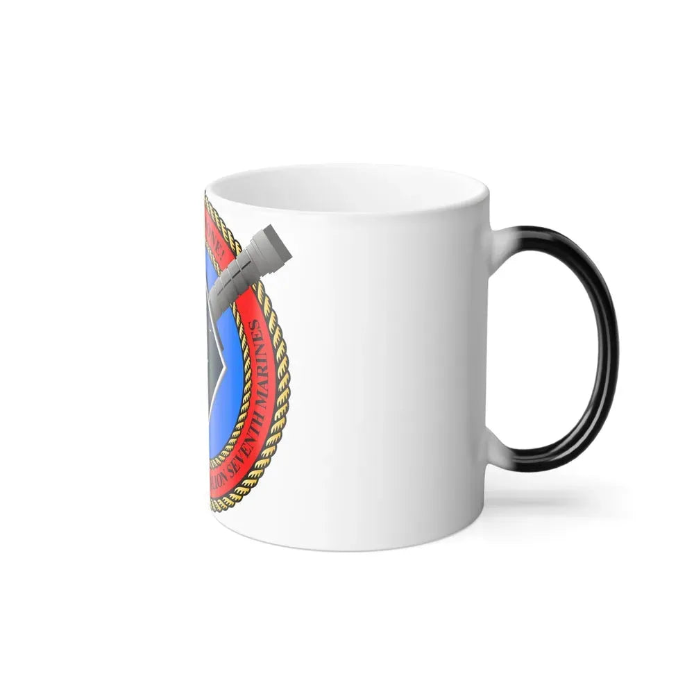 2nd Bat 7th Marines (USMC) Color Changing Coffee Mug - Go Mug Yourself