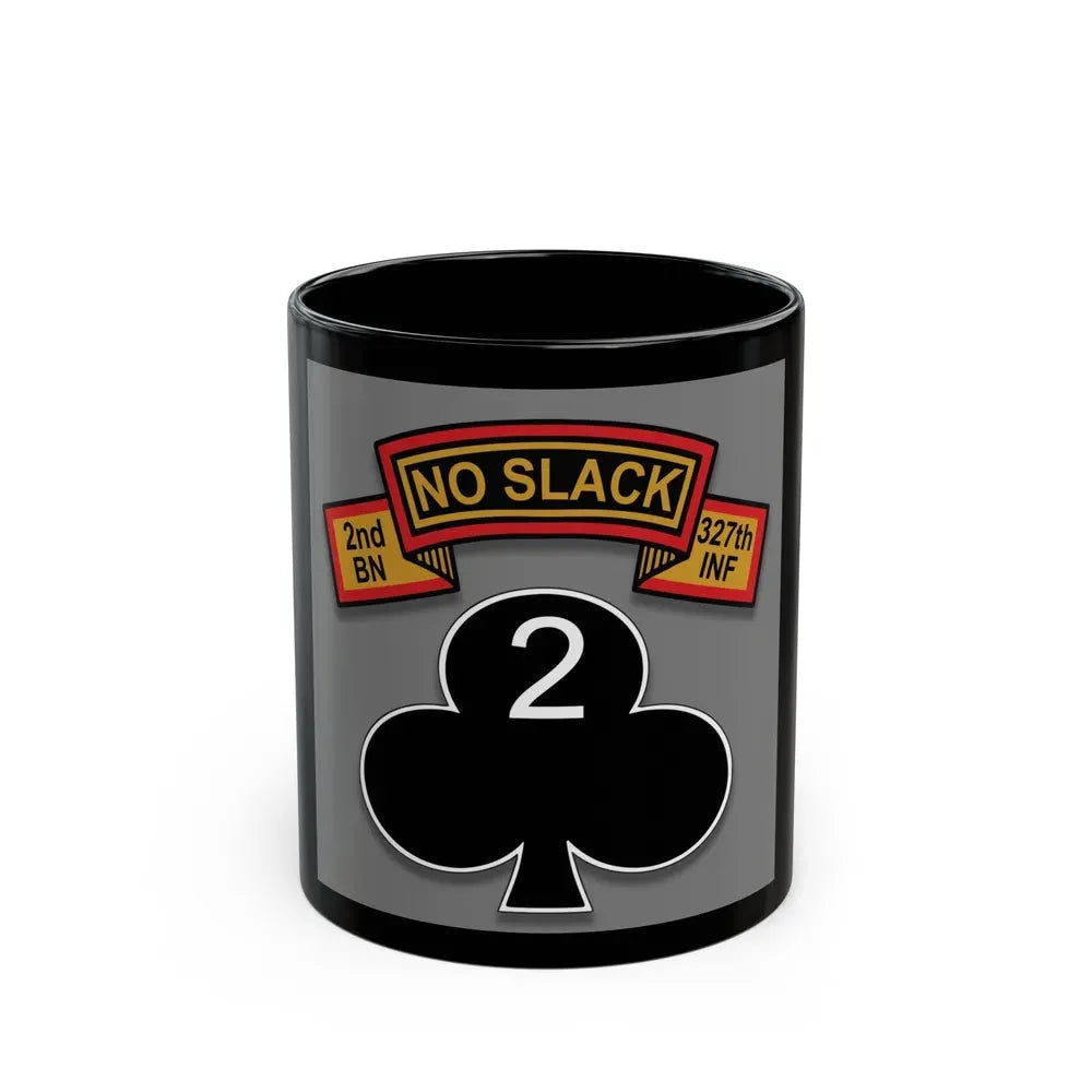 2nd Battalion 327th Infantry Regiment (U.S. Army) Black Coffee Mug 11oz - Go Mug Yourself