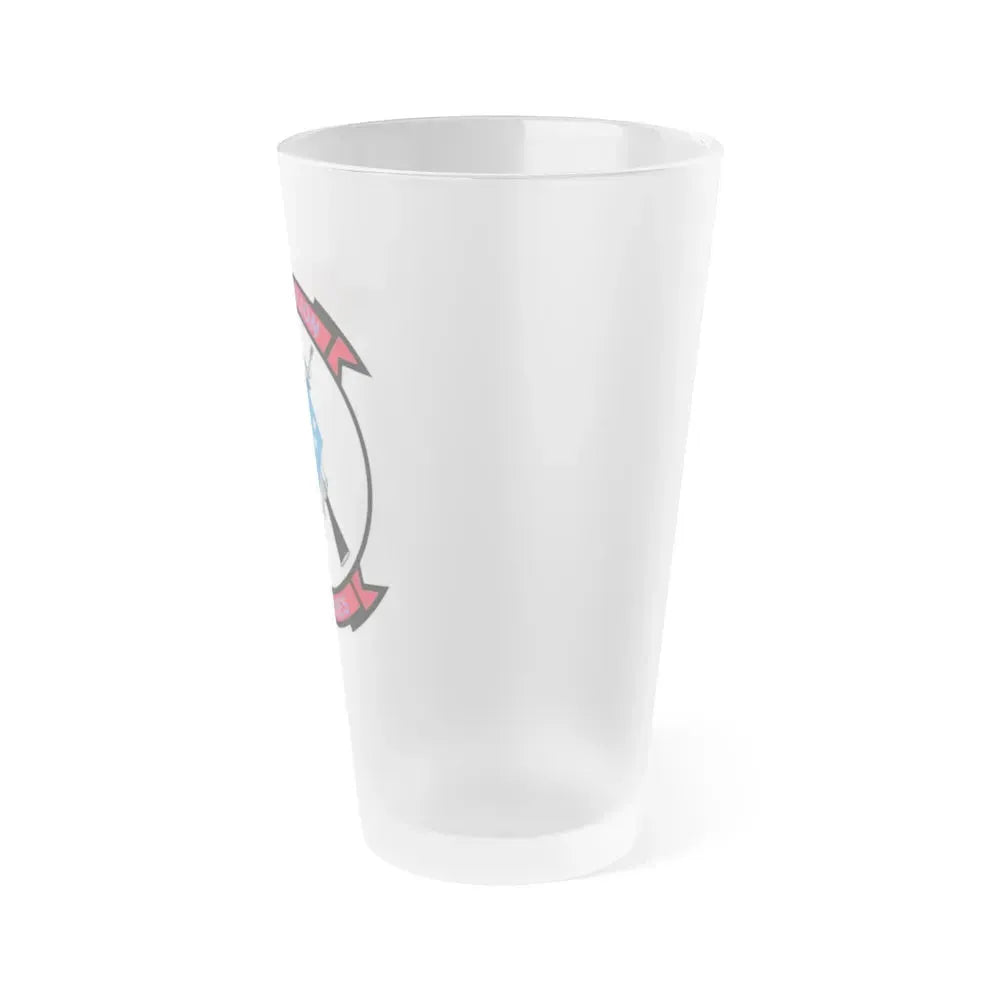 2nd Bn 1st Marines (USMC) Frosted Pint Glass 16oz - Go Mug Yourself