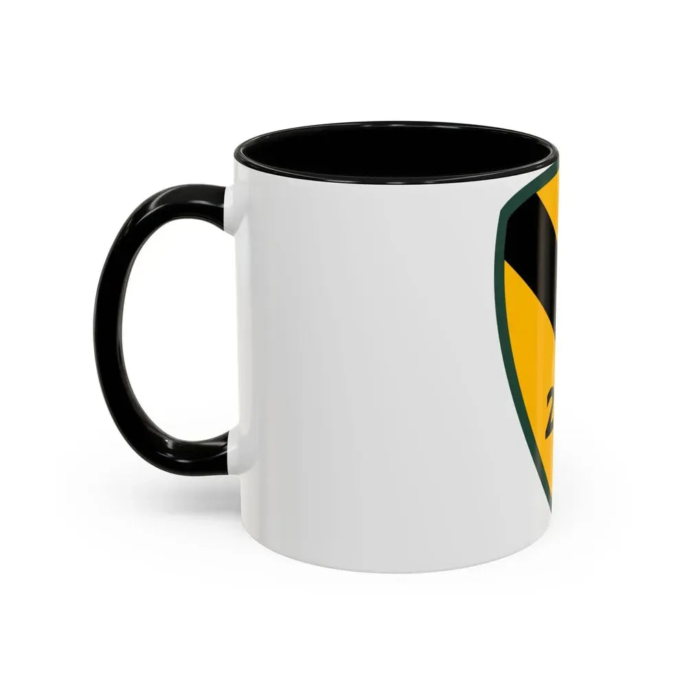 2nd Brigade 1st Cavalry Division (U.S. Army) Accent Coffee Mug - Go Mug Yourself