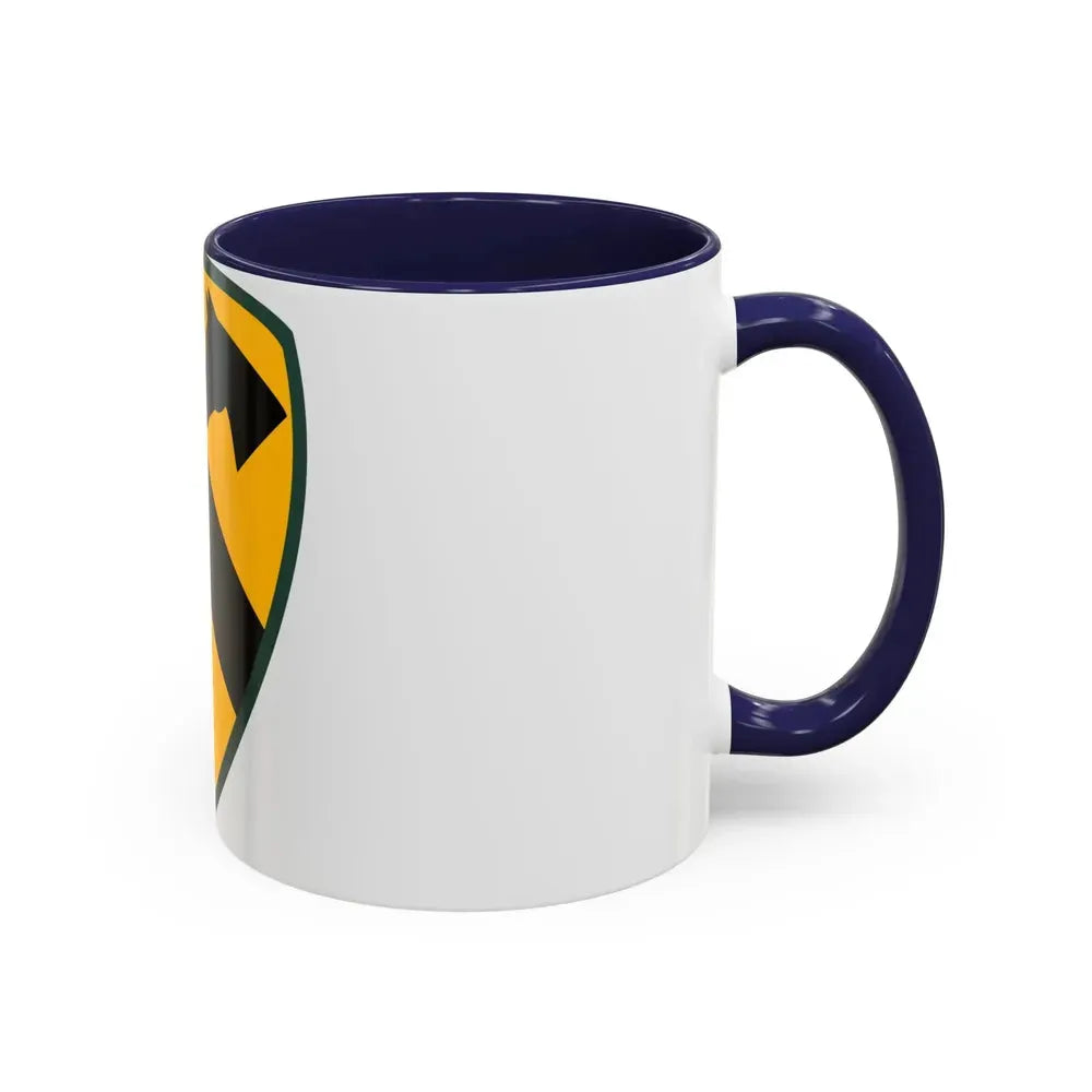 2nd Brigade 1st Cavalry Division (U.S. Army) Accent Coffee Mug - Go Mug Yourself