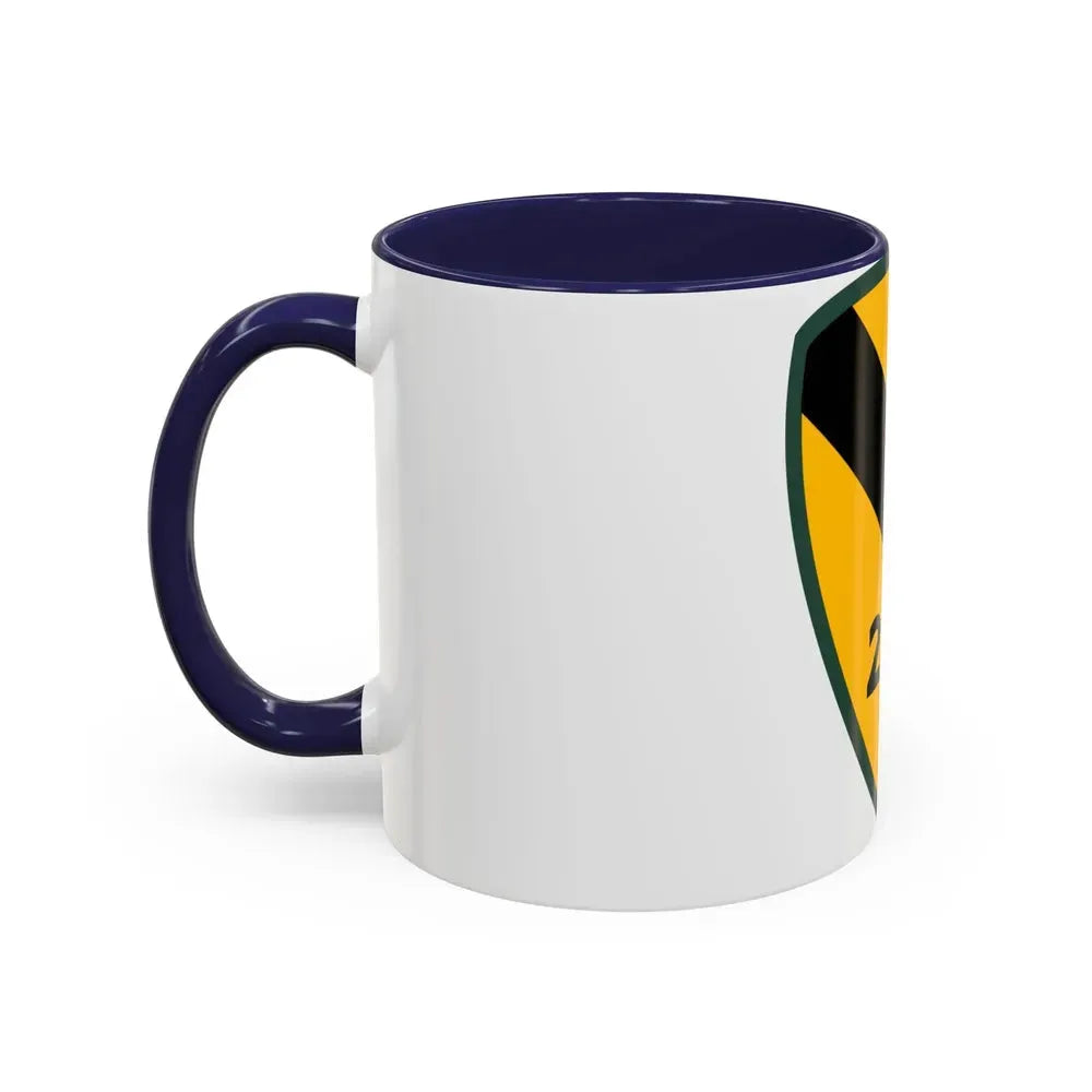 2nd Brigade 1st Cavalry Division (U.S. Army) Accent Coffee Mug - Go Mug Yourself