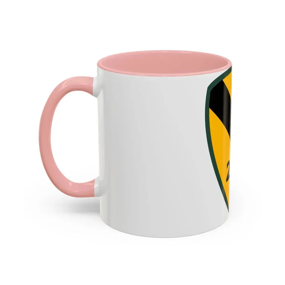 2nd Brigade 1st Cavalry Division (U.S. Army) Accent Coffee Mug - Go Mug Yourself