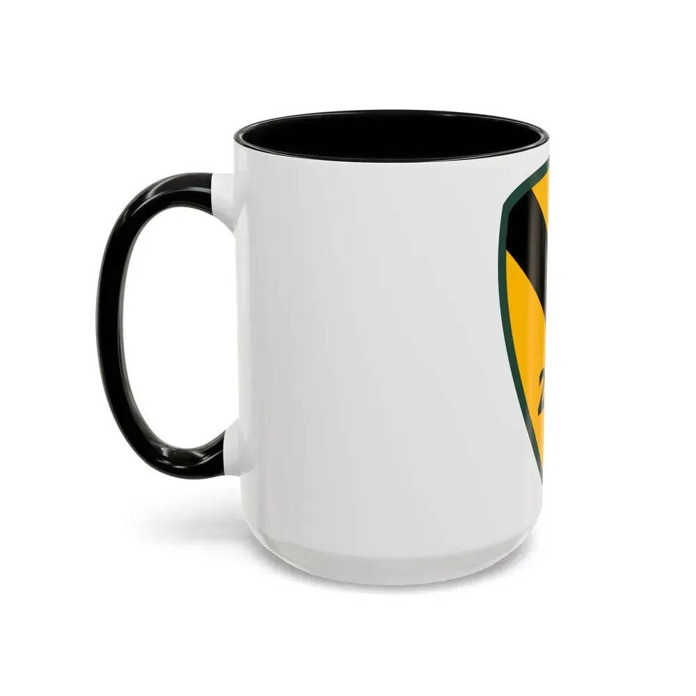 2nd Brigade 1st Cavalry Division (U.S. Army) Accent Coffee Mug - Go Mug Yourself