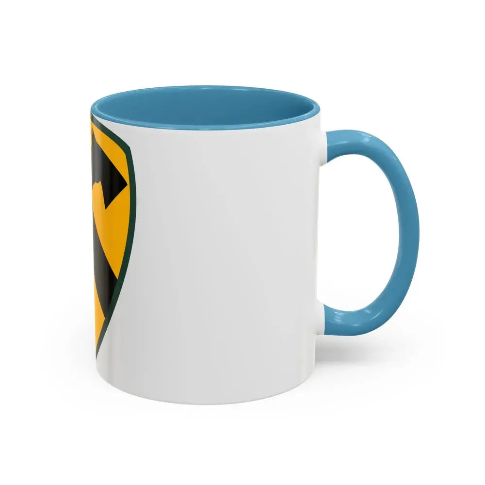 2nd Brigade 1st Cavalry Division (U.S. Army) Accent Coffee Mug - Go Mug Yourself