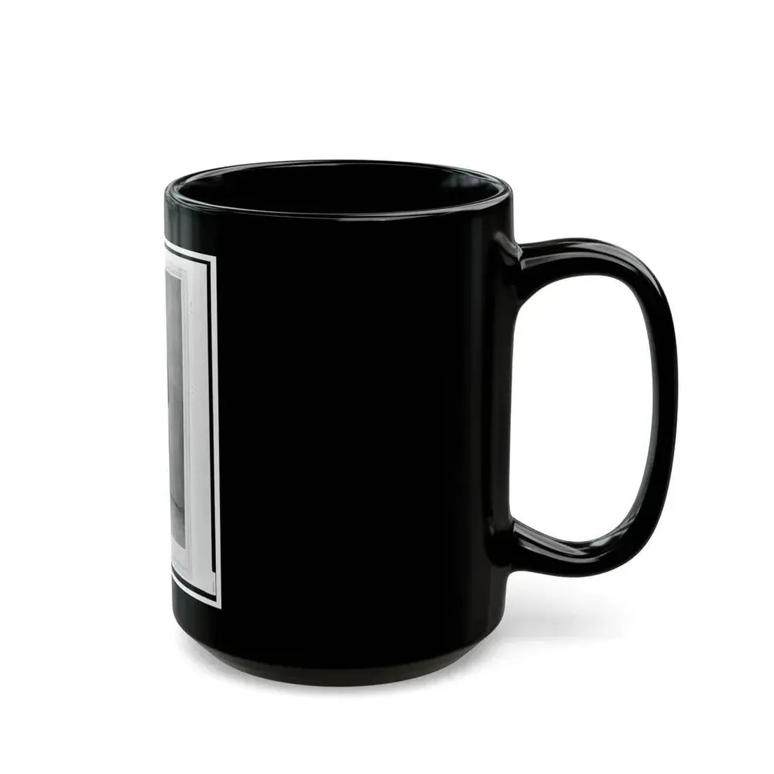 2nd Lieutenant Albert Sidney Smith, Union Officer, Full-Length Portrait, Standing, Facing Front (U.S. Civil War) Black Coffee Mug - Go Mug Yourself