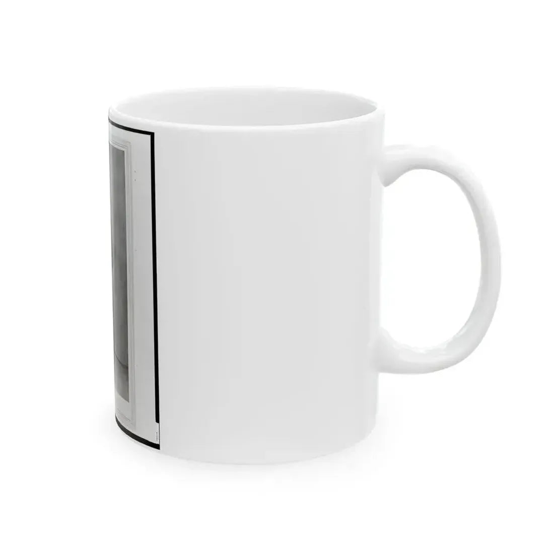 2nd Lieutenant Albert Sidney Smith, Union Officer, Full-Length Portrait, Standing, Facing Front (U.S. Civil War) White Coffee Mug - Go Mug Yourself