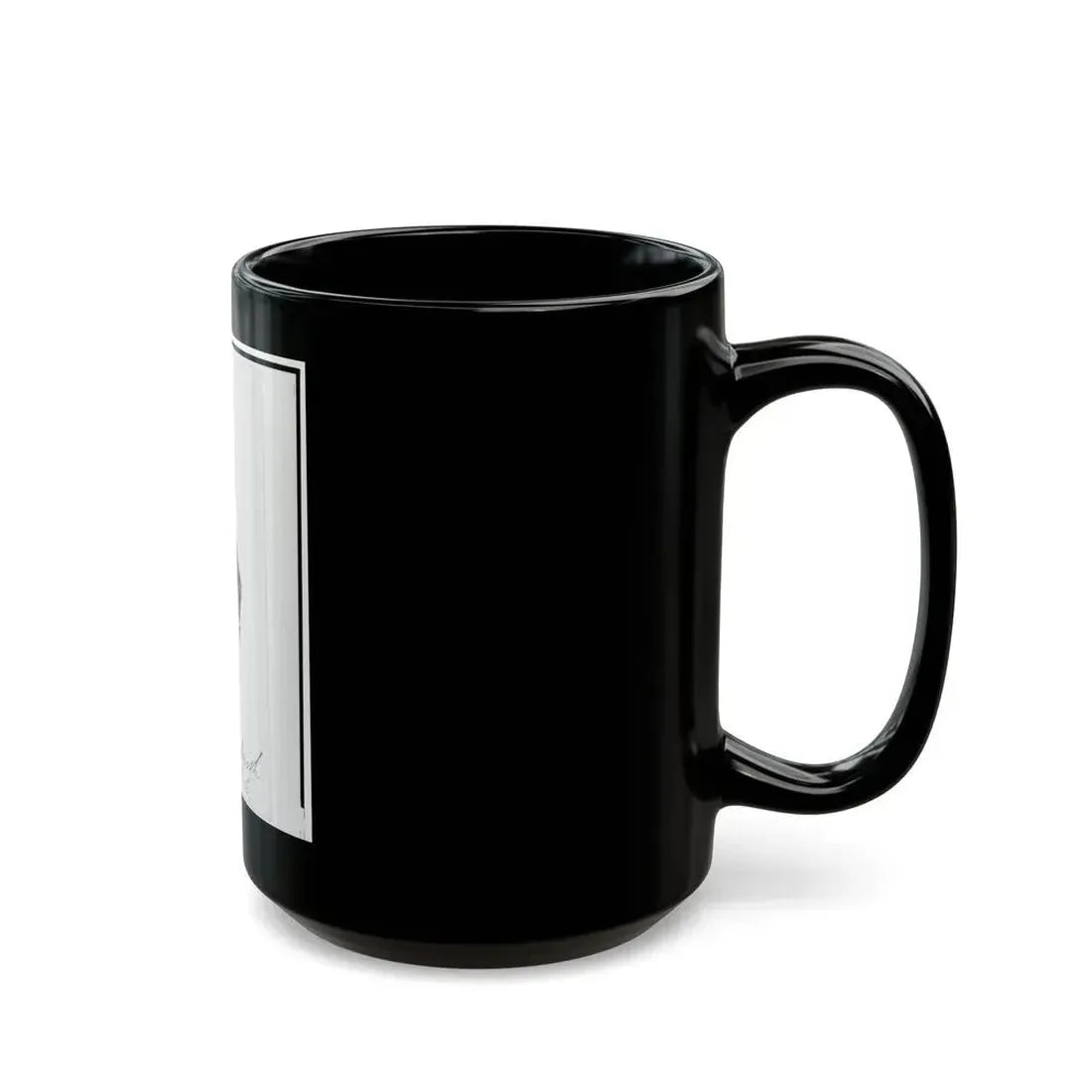 2nd Lieutenant Albert Sidney Smithschmidt, Union Officer, Head-And-Shoulders Portrait, Facing Front (U.S. Civil War) Black Coffee Mug - Go Mug Yourself