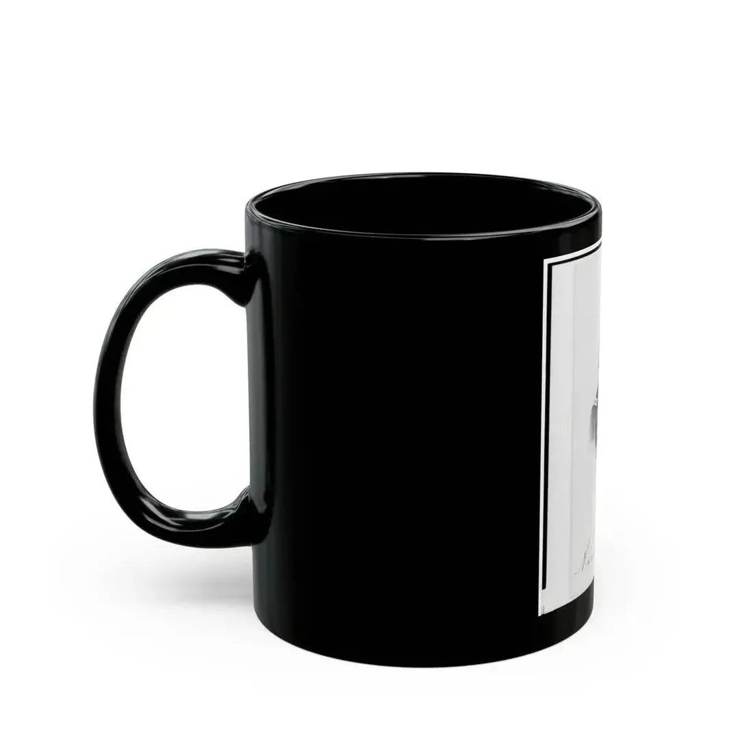 2nd Lieutenant Albert Sidney Smithschmidt, Union Officer, Head-And-Shoulders Portrait, Facing Front (U.S. Civil War) Black Coffee Mug - Go Mug Yourself