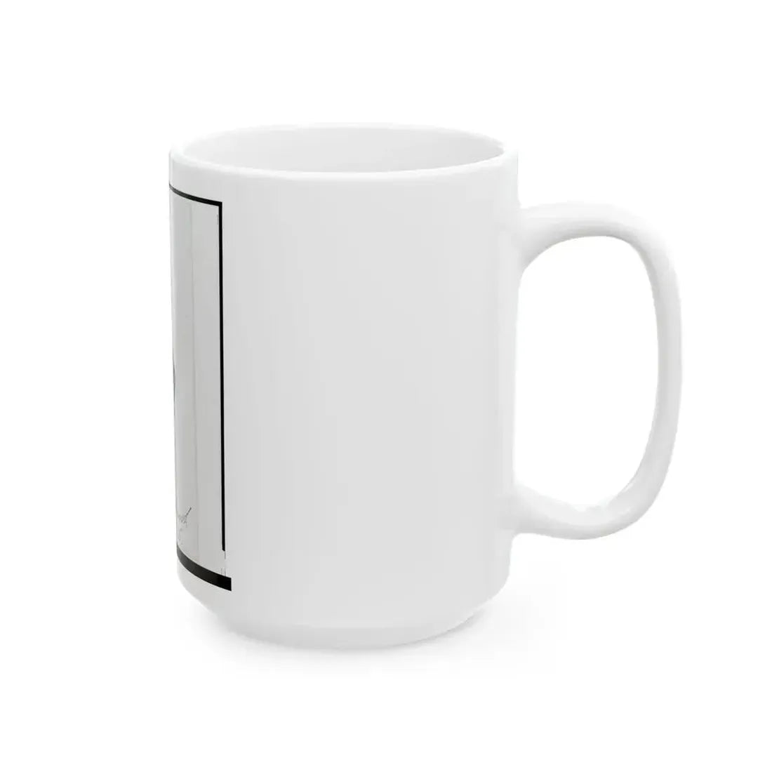 2nd Lieutenant Albert Sidney Smithschmidt, Union Officer, Head-And-Shoulders Portrait, Facing Front (U.S. Civil War) White Coffee Mug - Go Mug Yourself