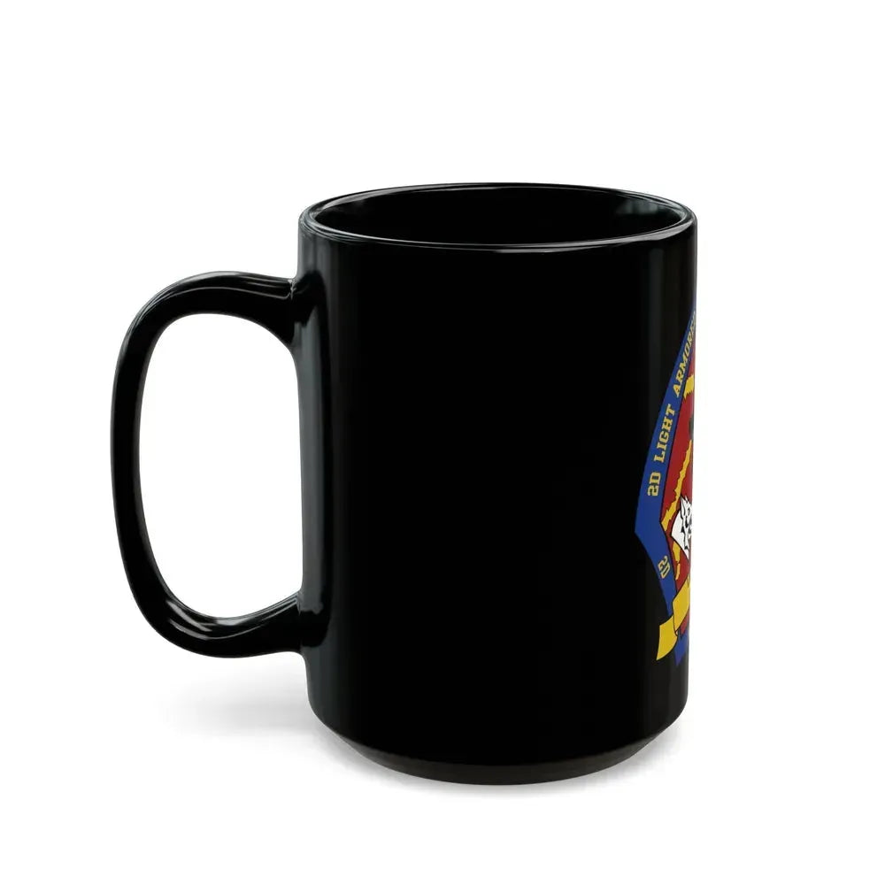 2nd Light Armored Recon Battalion 2nd Marines (USMC) Black Coffee Mug - Go Mug Yourself