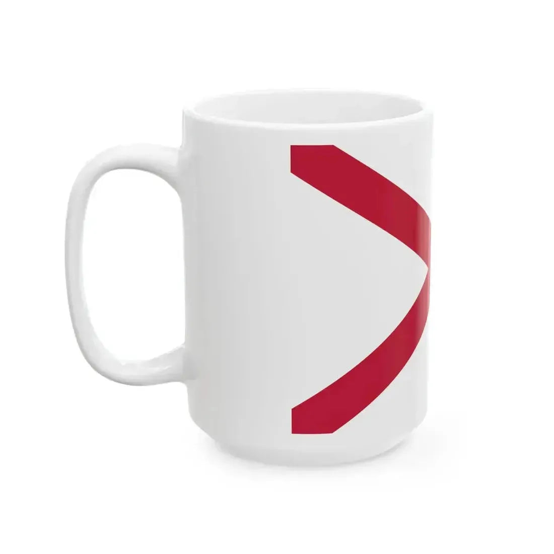 2nd proposed naval flag of the Georgian Democratic Republic (Georgia) White Coffee Mug - Go Mug Yourself