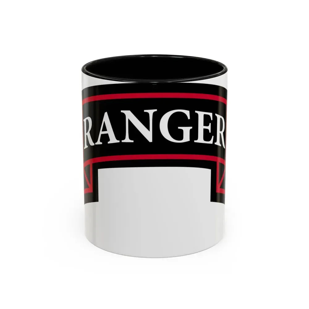 2nd Ranger Battalion (U.S. Army) Accent Coffee Mug 11oz Black - Go Mug Yourself
