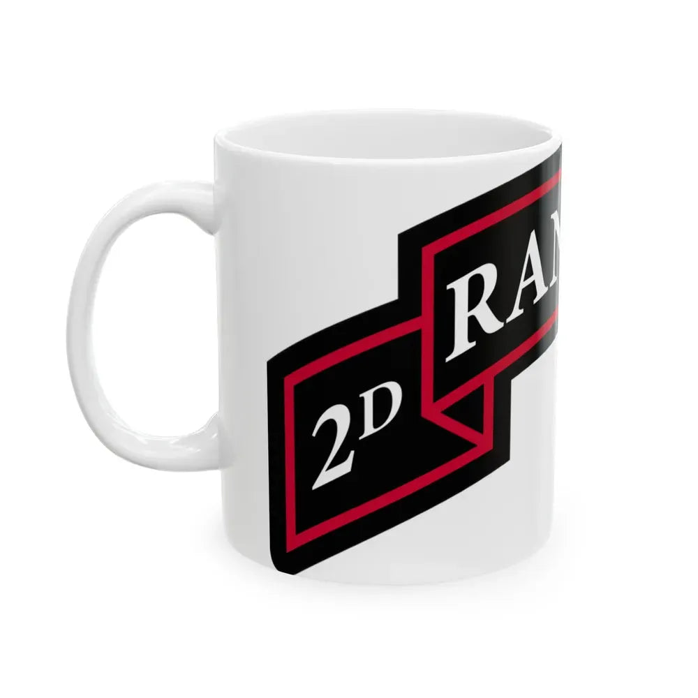 2nd Ranger Battalion (U.S. Army) White Coffee Mug - Go Mug Yourself