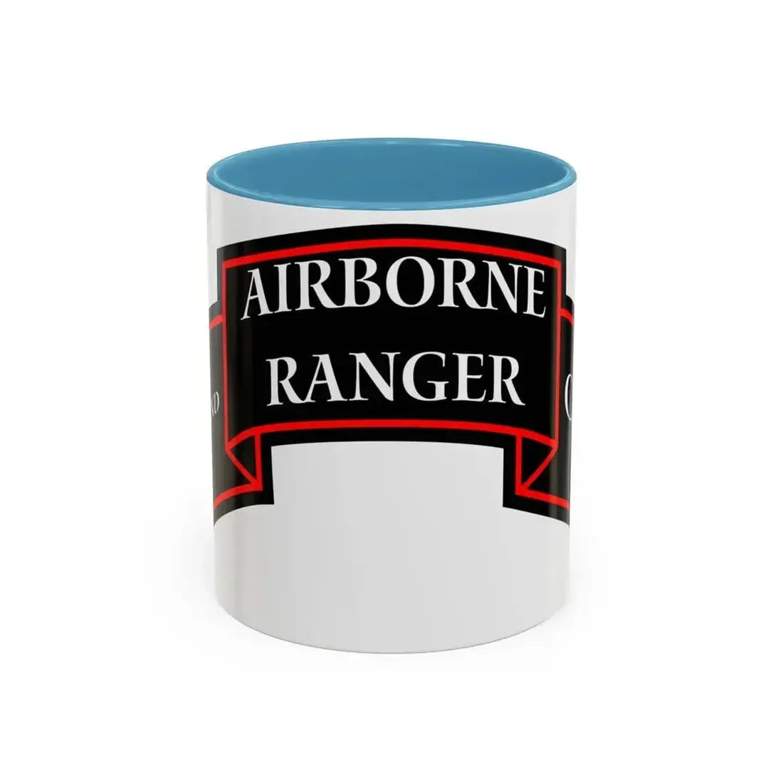 2nd Ranger Infantry Company (U.S. Army) Accent Coffee Mug 11oz Light Blue - Go Mug Yourself