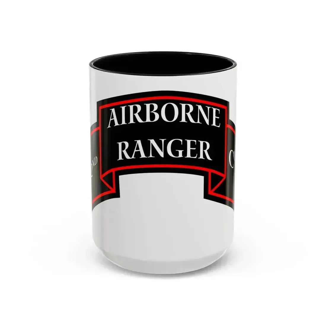 2nd Ranger Infantry Company (U.S. Army) Accent Coffee Mug 15oz Black - Go Mug Yourself