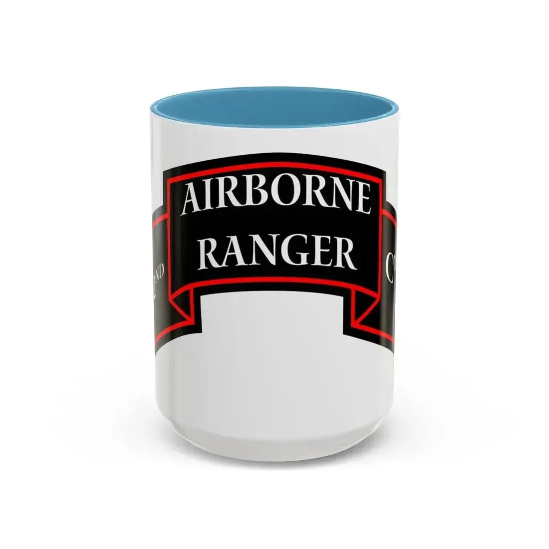 2nd Ranger Infantry Company (U.S. Army) Accent Coffee Mug 15oz Light Blue - Go Mug Yourself