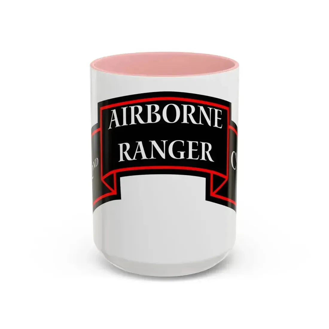 2nd Ranger Infantry Company (U.S. Army) Accent Coffee Mug 15oz Pink - Go Mug Yourself