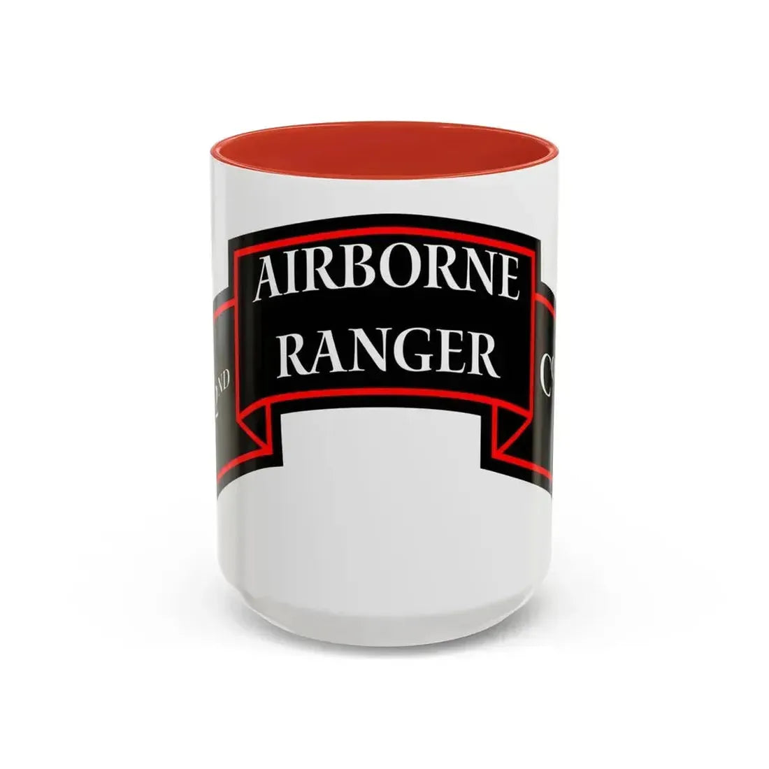 2nd Ranger Infantry Company (U.S. Army) Accent Coffee Mug 15oz Red - Go Mug Yourself