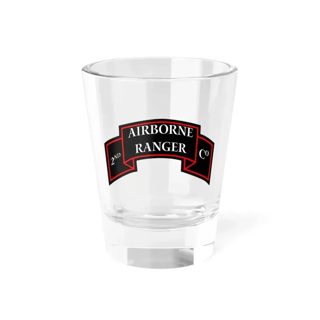 2nd Ranger Infantry Company (U.S. Army) Shot Glass 1.5oz 1.5oz - Go Mug Yourself