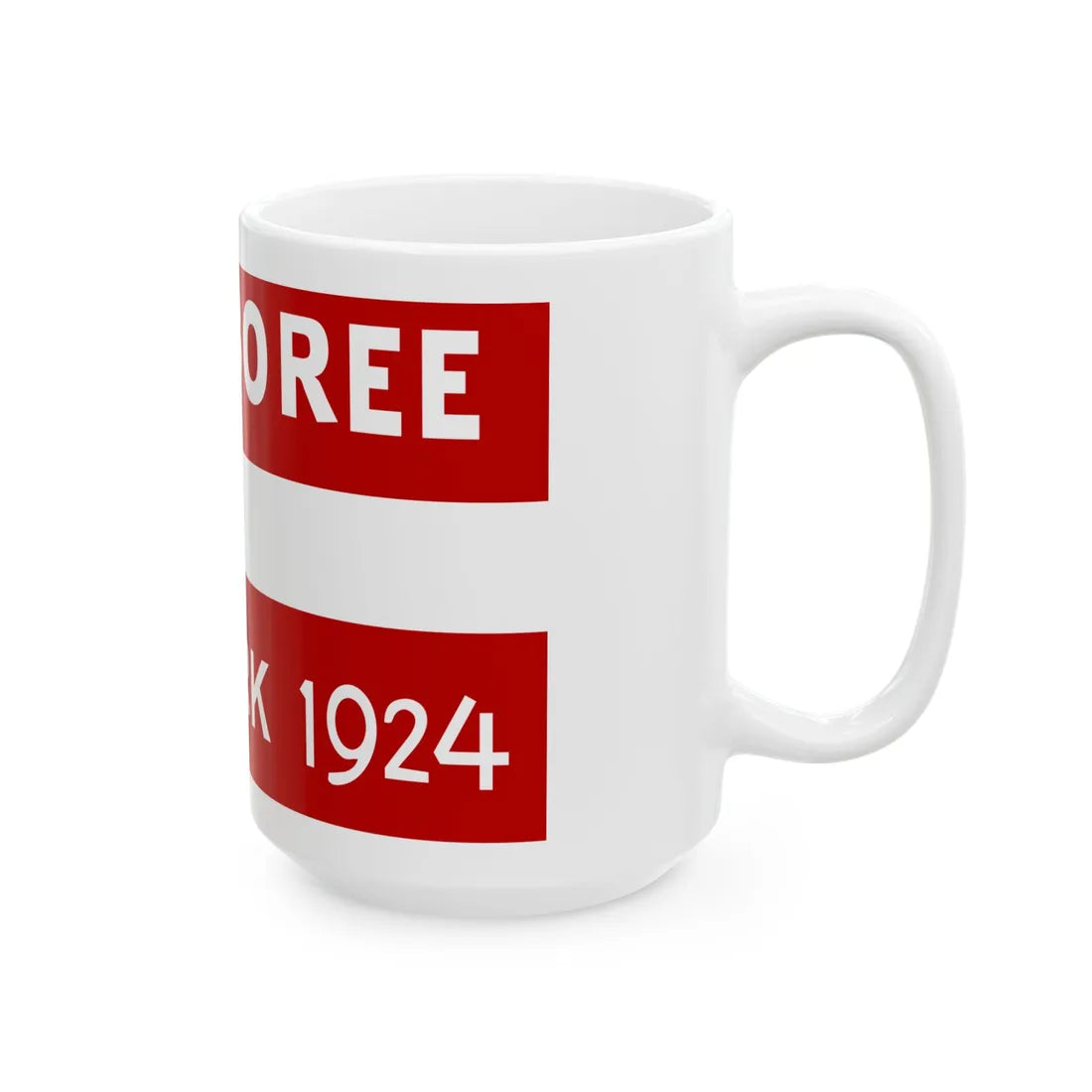 2nd World Scout Jamboree (Denmark) White Coffee Mug - Go Mug Yourself