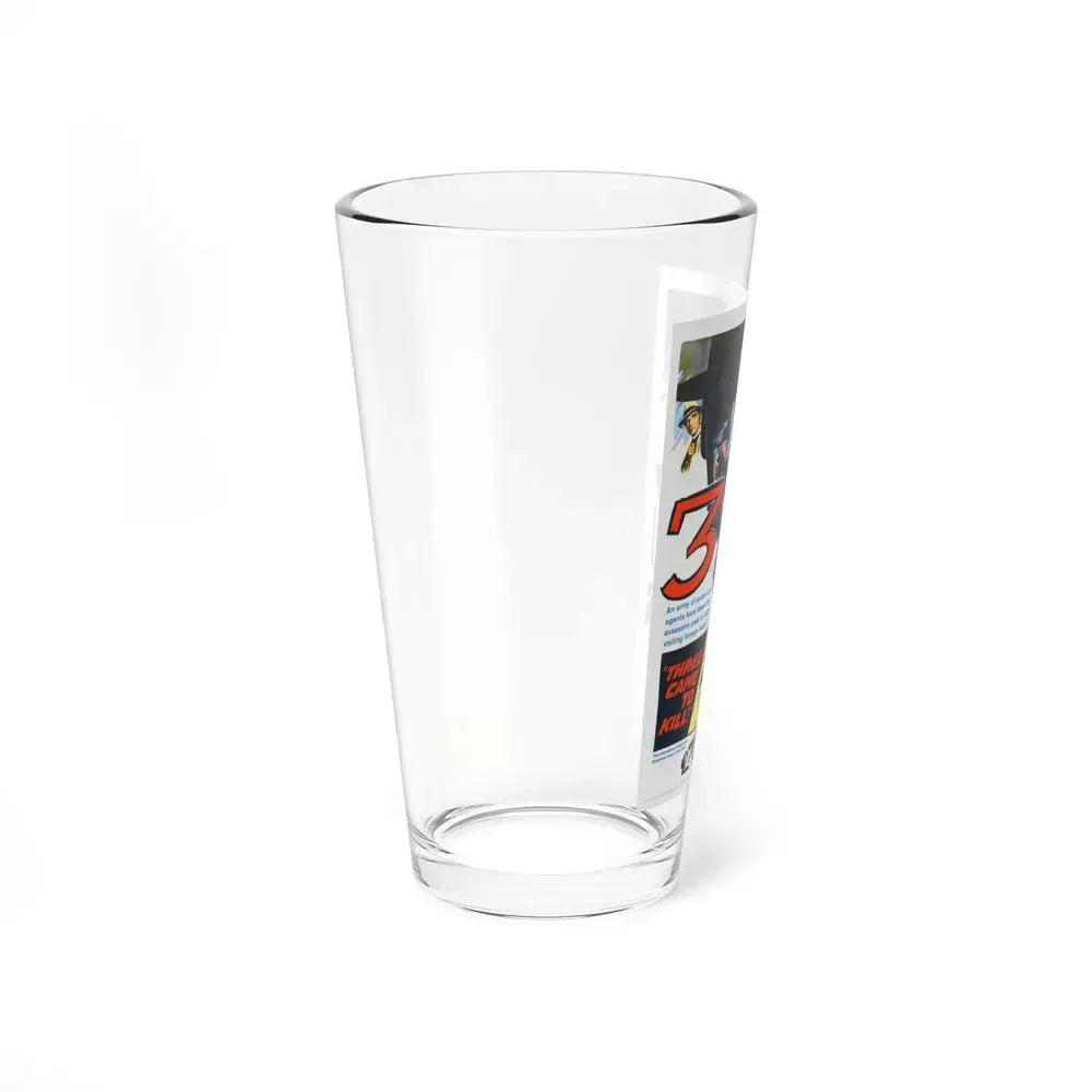 3 CAME TO KILL 1960 Movie Poster - Pint Glass 16oz - Go Mug Yourself