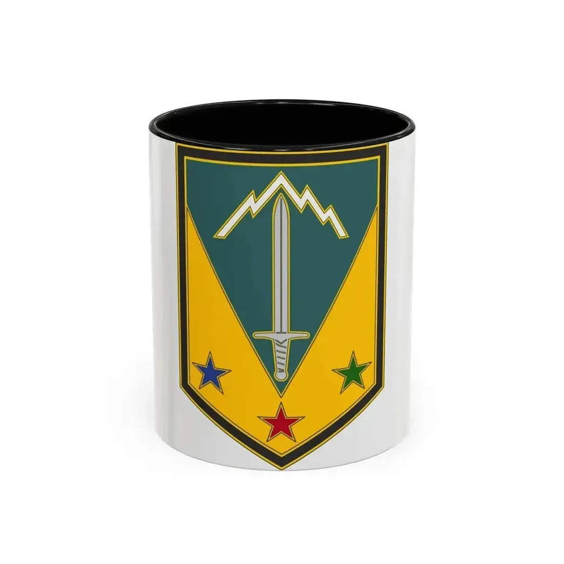 3 Maneuver Enhancement Brigade (U.S. Army) Accent Coffee Mug 11oz Black - Go Mug Yourself
