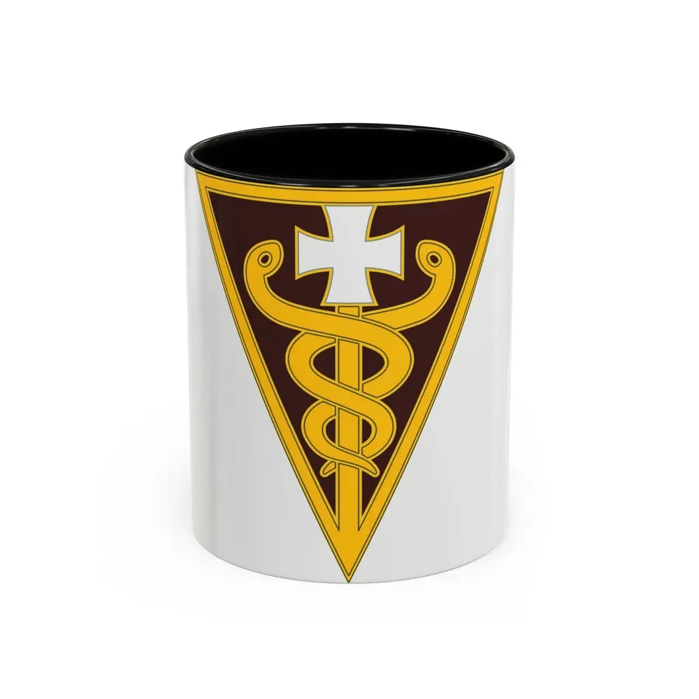 3 Medical Command (U.S. Army) Accent Coffee Mug 11oz Black - Go Mug Yourself