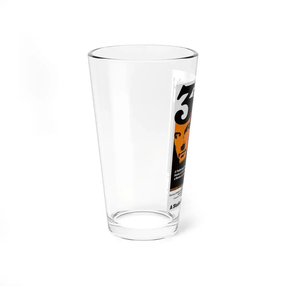 3 ON A MEATHOOK! 1972 Movie Poster - Pint Glass 16oz - Go Mug Yourself