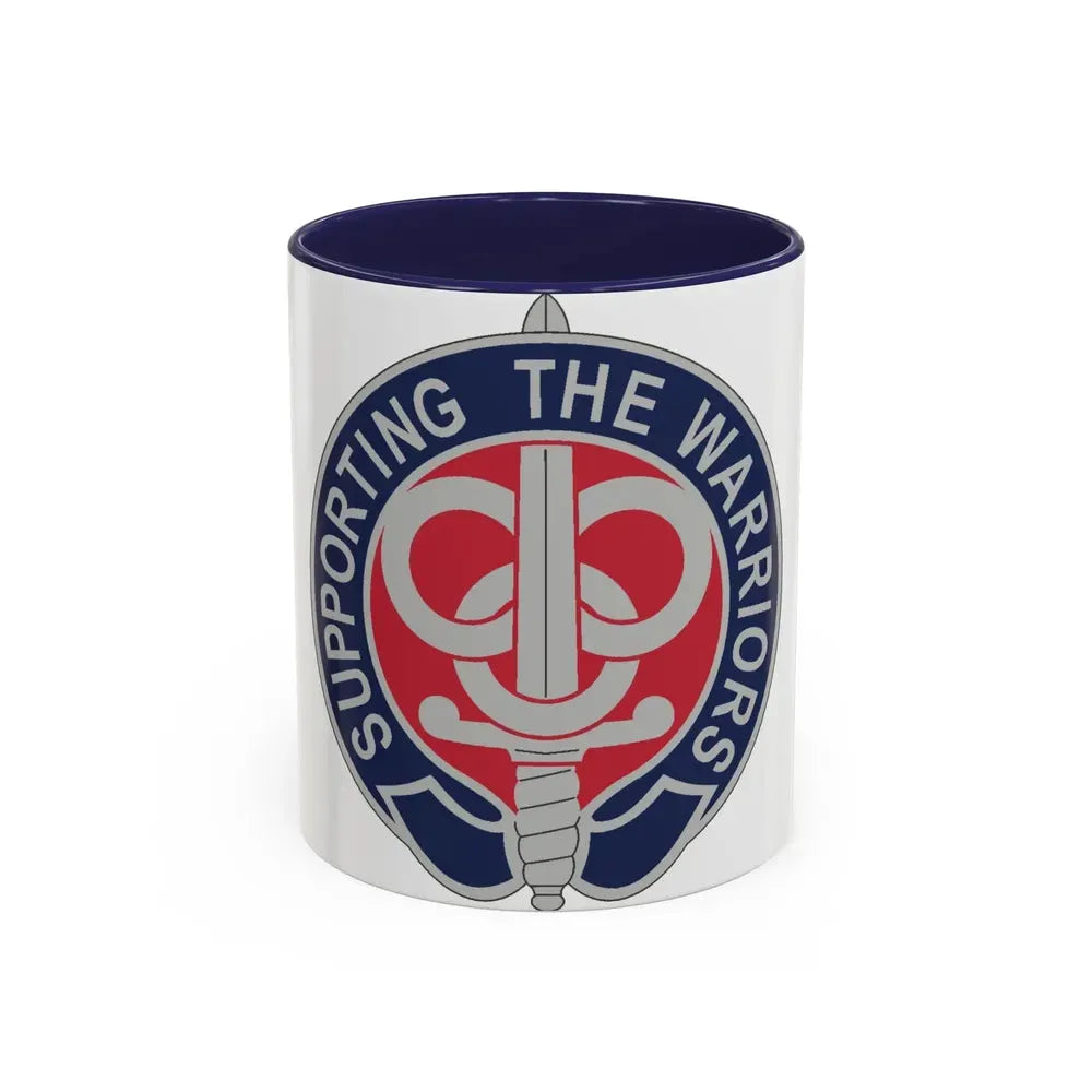 3 Personnel Command 2 (U.S. Army) Accent Coffee Mug 11oz Navy - Go Mug Yourself