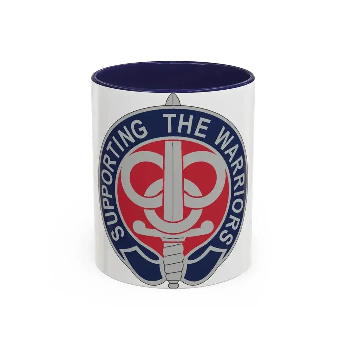 3 Personnel Command 2 (U.S. Army) Accent Coffee Mug 11oz Navy - Go Mug Yourself
