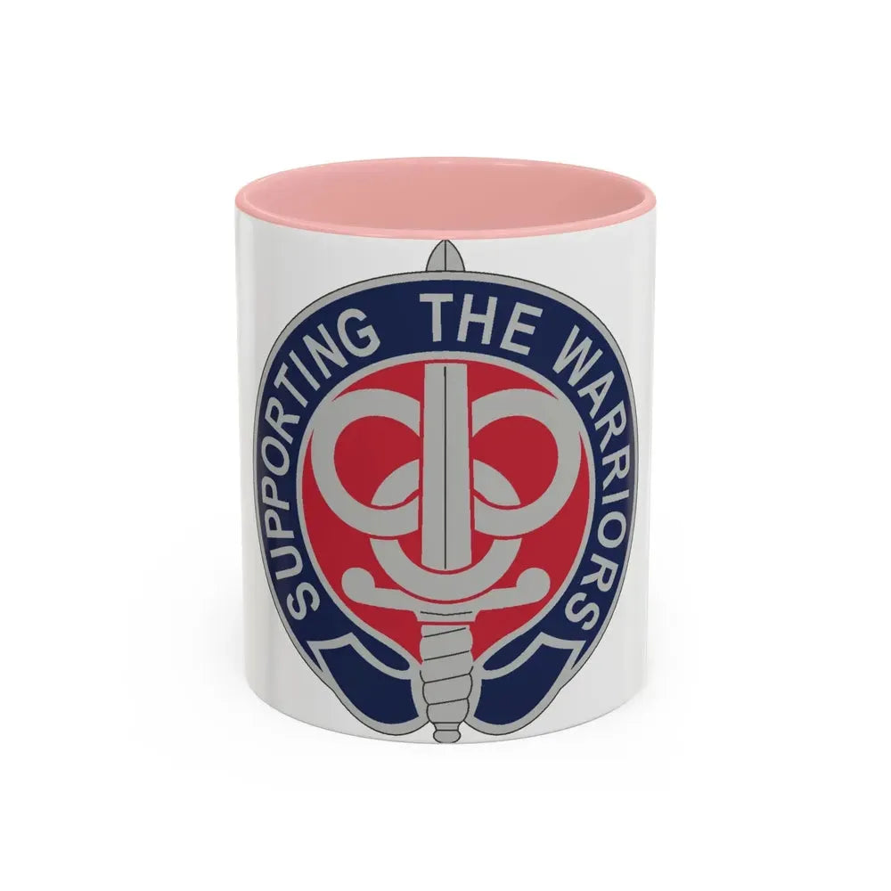 3 Personnel Command 2 (U.S. Army) Accent Coffee Mug 11oz Pink - Go Mug Yourself