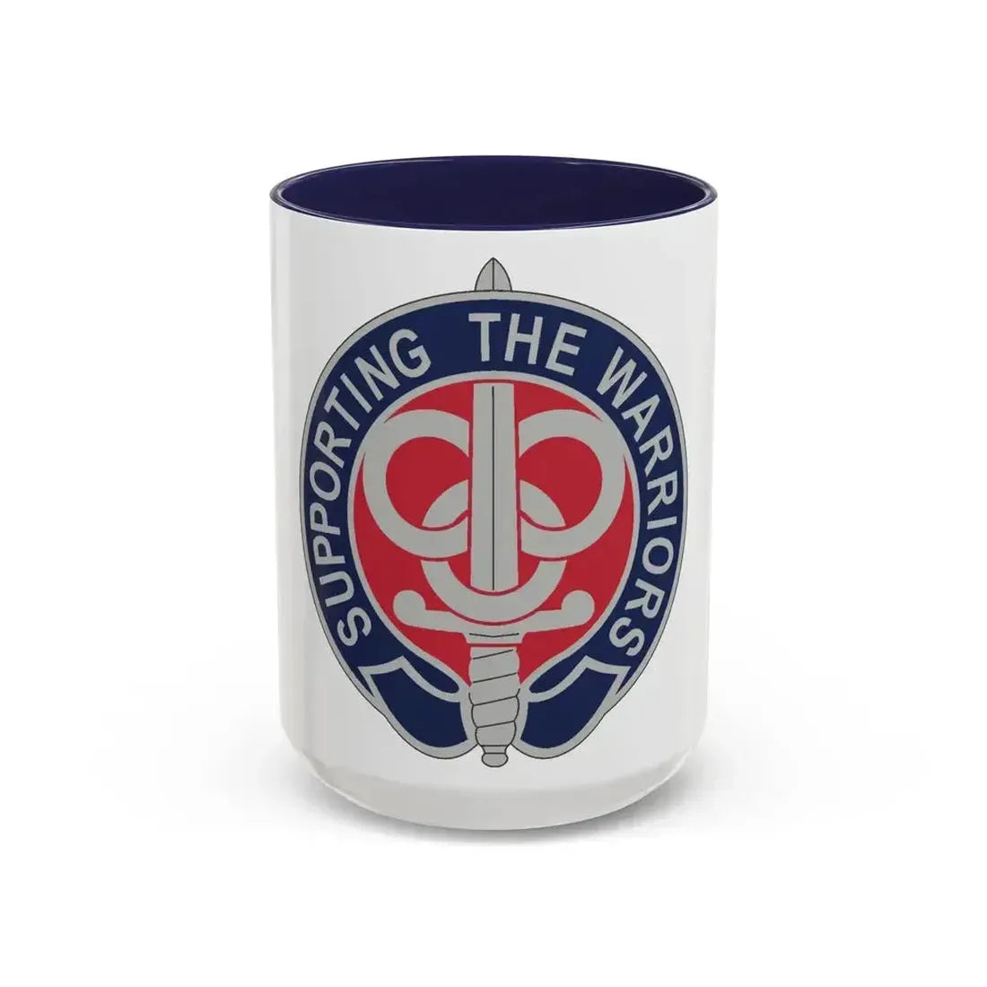 3 Personnel Command 2 (U.S. Army) Accent Coffee Mug 15oz Navy - Go Mug Yourself